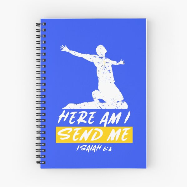 Item preview, Here Am I Send Me Isaiah 6:8 designed and sold by Easy Work Merch.