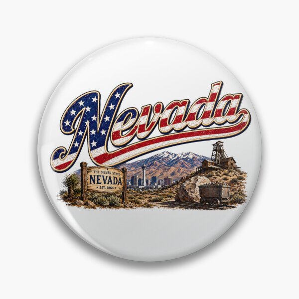 Item preview, NEVADA1 Flag Letterings america designed and sold by LIOKING333.