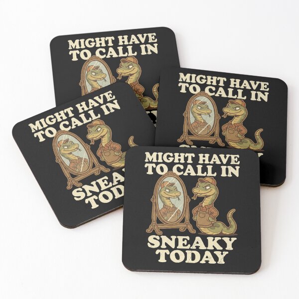 Item preview, Funny Might Have To Call In Sneaky Today Art designed and sold by elderberry.