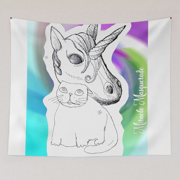 Item preview, Cat's Masquerade - Miracle (drawing by ACCI)  designed and sold by VanyssaGraphics.