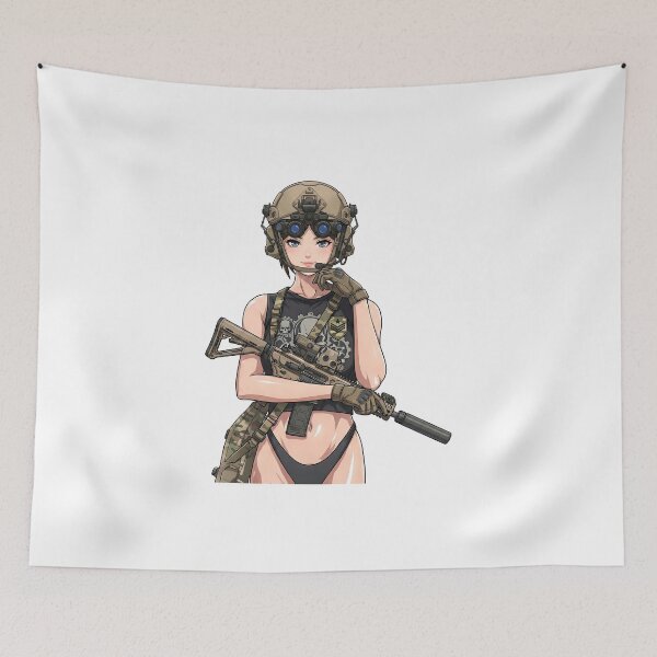 Item preview, Tactical NVG Girl - Night Operations Aesthetic designed and sold by RAWLIFEGRAPHIC.