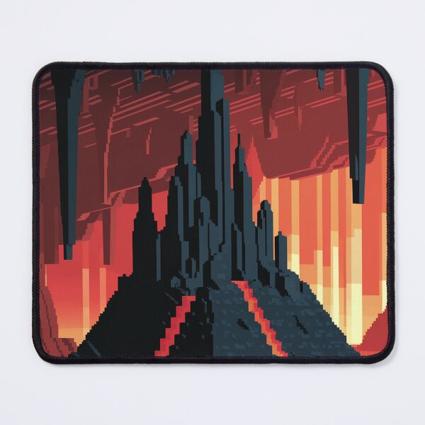 Item preview, Gates of the Nether, Minecraft Wall Art, Gaming Gift designed and sold by LatentGoods.
