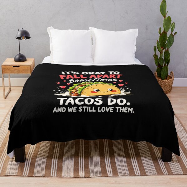 Item preview, It's Okay To Fall Apart Tacos Do designed and sold by LunaMagicStudio.