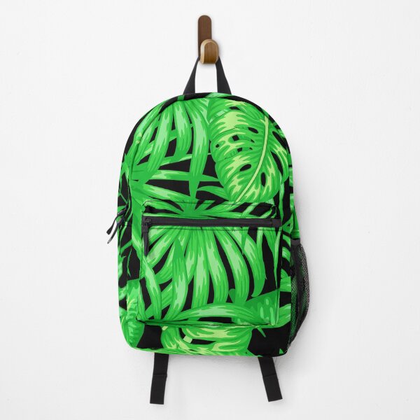 Item preview, Tropical Palm Leaves Island Style Pattern On Black designed and sold by DEC02.