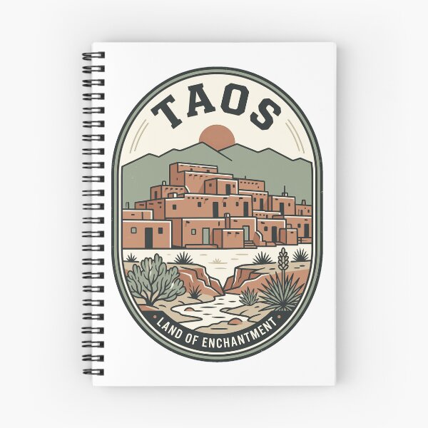 Item preview, Vintage Taos New Mexico Pueblo Desert Landscape designed and sold by k3rstman1.