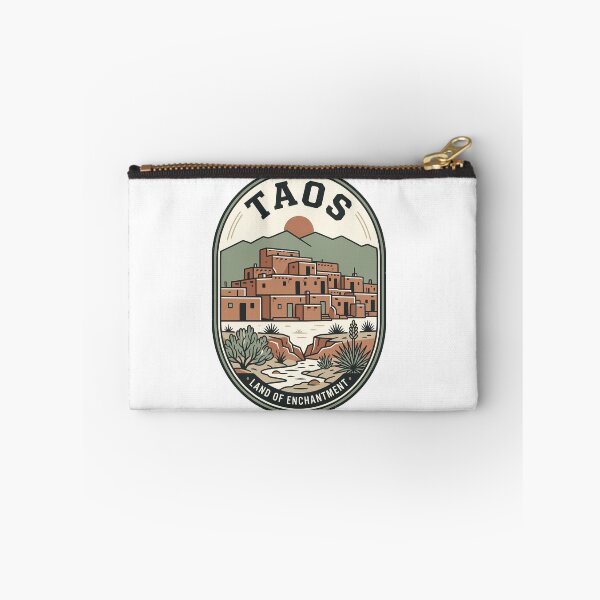 Item preview, Vintage Taos New Mexico Pueblo Desert Landscape designed and sold by k3rstman1.