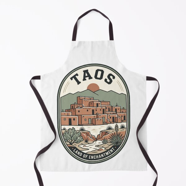 Item preview, Vintage Taos New Mexico Pueblo Desert Landscape designed and sold by k3rstman1.