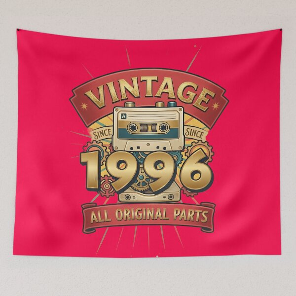 Item preview, Vintage 1996 All Original Parts Retro Cassette Design designed and sold by L&L.
