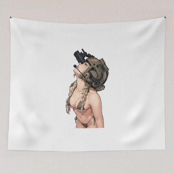Item preview, Tactical NVG Girl - Night Operations Aesthetic designed and sold by RAWLIFEGRAPHIC.