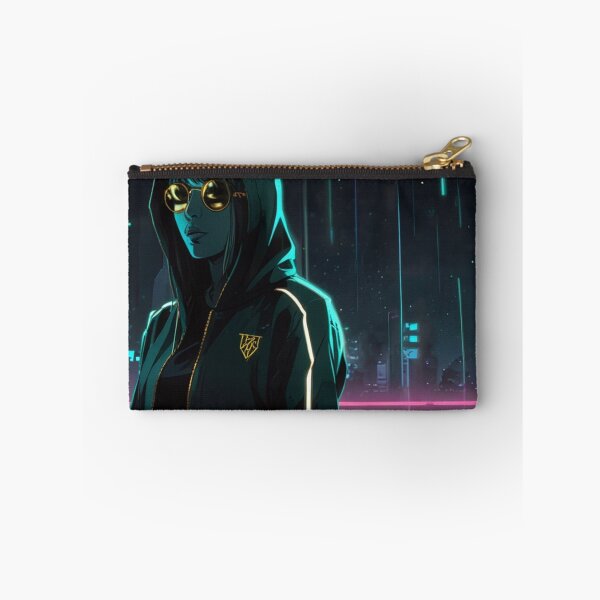 Item preview, High Contrast Techwear Aesthetic Dark Anime | Cyberpunk Anime Poster designed and sold by Joy-boy-op.