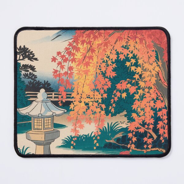 Item preview, Japanese Autumn Maple, Ukiyo-e Art Print Gift designed and sold by LatentGoods.