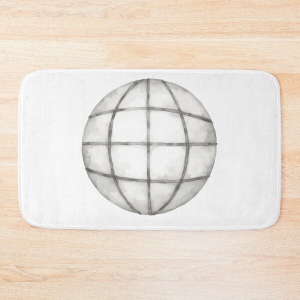 Item preview, Minimalist Watercolor Globe Illustration designed and sold by SpatialPost.