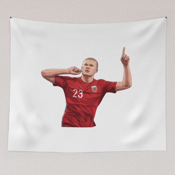 Item preview, Red Jersey Football Celebration Sports Art designed and sold by shoppypod.