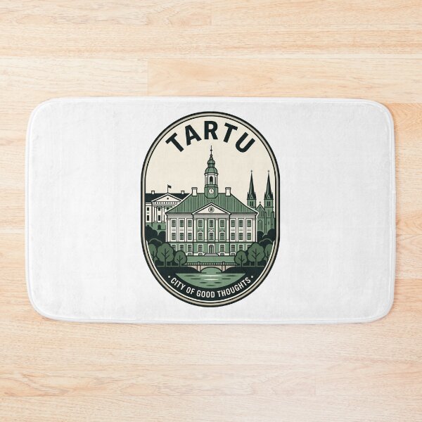 Item preview, Tartu Estonia City Of Good Thoughts Vintage Badge designed and sold by k3rstman1.