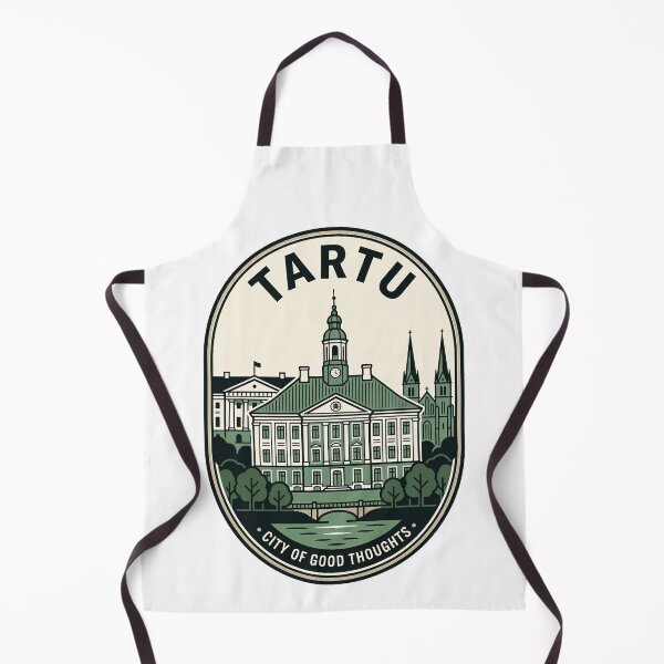 Item preview, Tartu Estonia City Of Good Thoughts Vintage Badge designed and sold by k3rstman1.