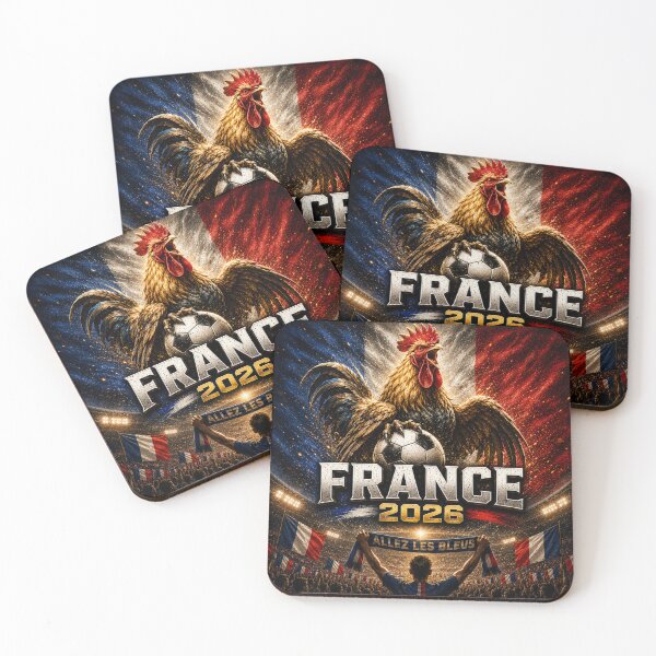 Item preview, France Football Rooster 2026 | French Soccer Fan Art | Le Coq Pride International Football Inspired Design designed and sold by Winetastic-Art.