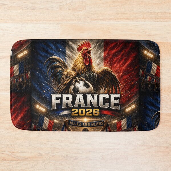 Item preview, France Football Rooster 2026 | French Soccer Fan Art | Le Coq Pride International Football Inspired Design designed and sold by Winetastic-Art.