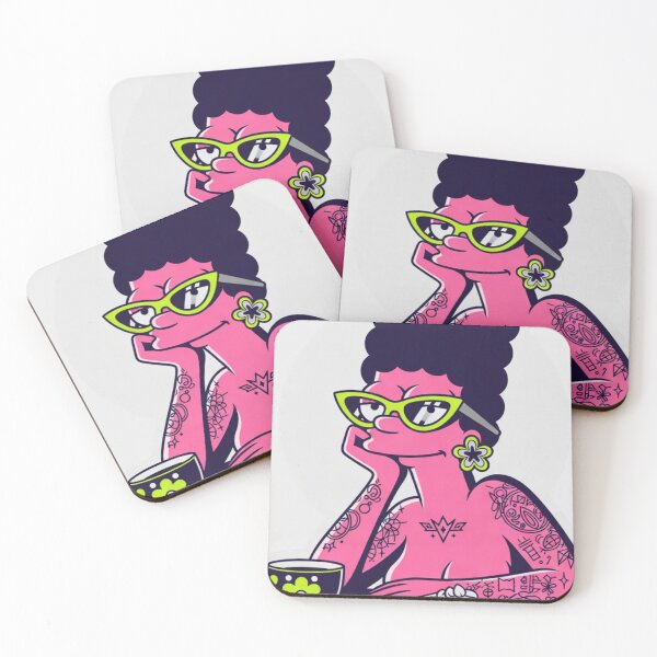 Item preview, “Beehive, Blade & Breakfast: The Cyber-Sorceress Who Over-Toasted Reality” designed and sold by Print Fiction.