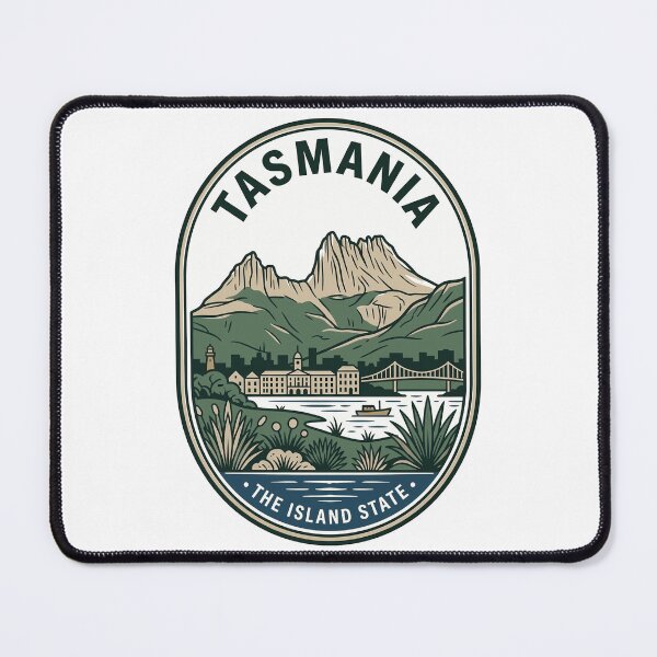 Item preview, Vintage Tasmania Island State Travel Badge designed and sold by k3rstman1.