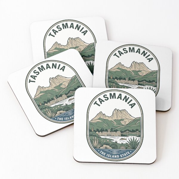 Item preview, Vintage Tasmania Island State Travel Badge designed and sold by k3rstman1.