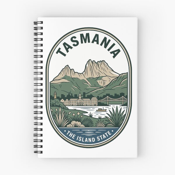 Item preview, Vintage Tasmania Island State Travel Badge designed and sold by k3rstman1.