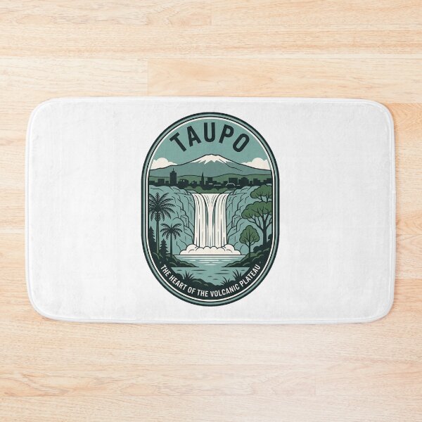 Item preview, Taupo New Zealand Huka Falls Vintage Volcanic Landscape designed and sold by k3rstman1.
