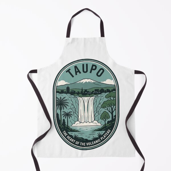 Item preview, Taupo New Zealand Huka Falls Vintage Volcanic Landscape designed and sold by k3rstman1.