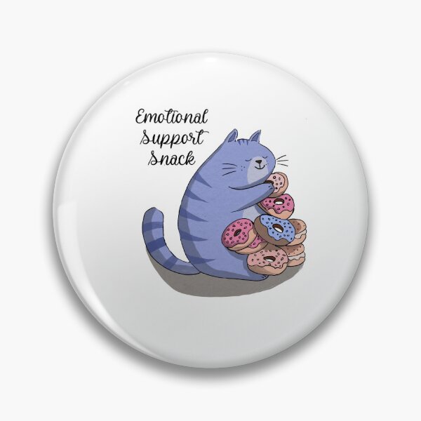 Item preview, Cozy Donut Hoarder Cat designed and sold by Blissandlove.