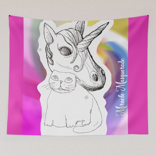 Item preview, Cat's Masquerade - Miracle (drawing by ACCI)  designed and sold by VanyssaGraphics.