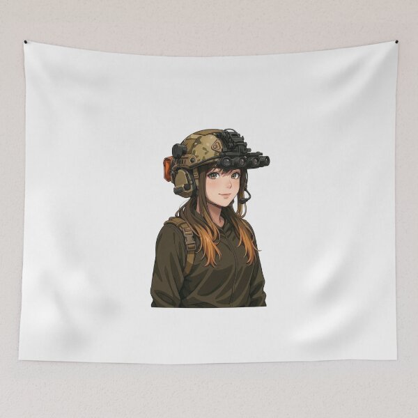 Item preview, Tactical NVG Girl - Night Operations Aesthetic designed and sold by RAWLIFEGRAPHIC.