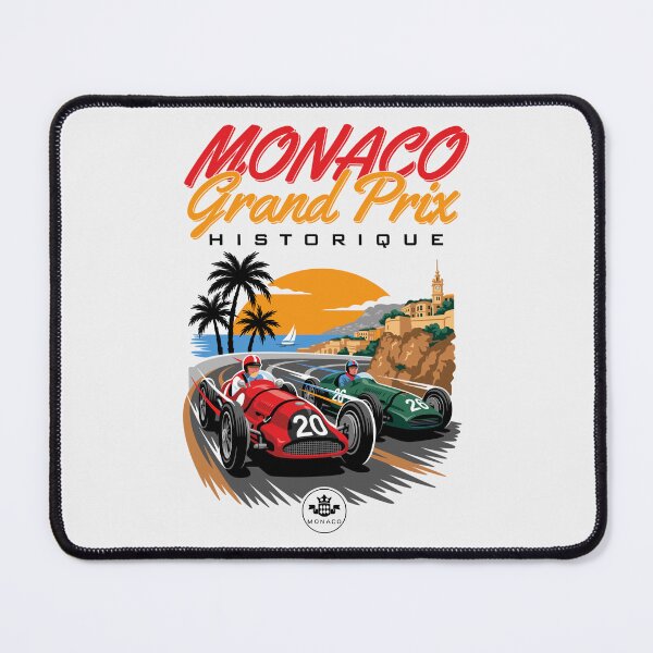 Item preview, Vintage Monaco Classic Riviera Racing Poster Design designed and sold by paulo silveira.