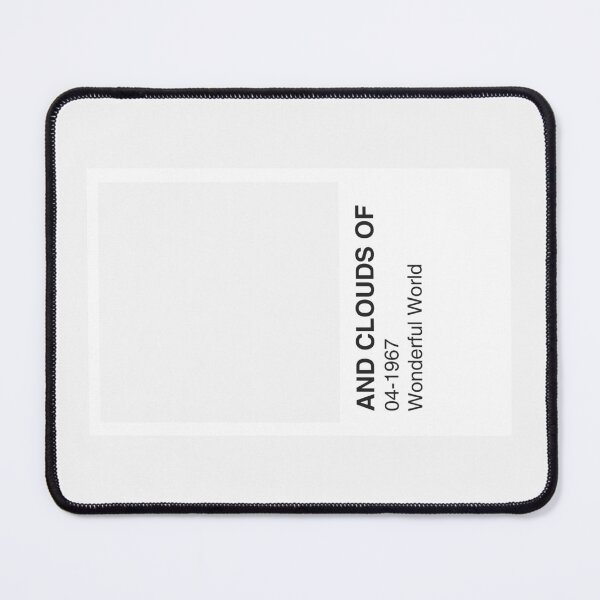 Item preview, Wonderful World Collection (No.4 of 4) Song White Colour Swatch - Off White Border designed and sold by The Colourful Game.