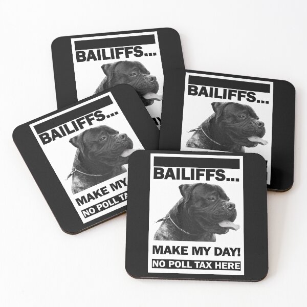 Item preview, Bailiffs Make My Day designed and sold by Radical Poster Collective.