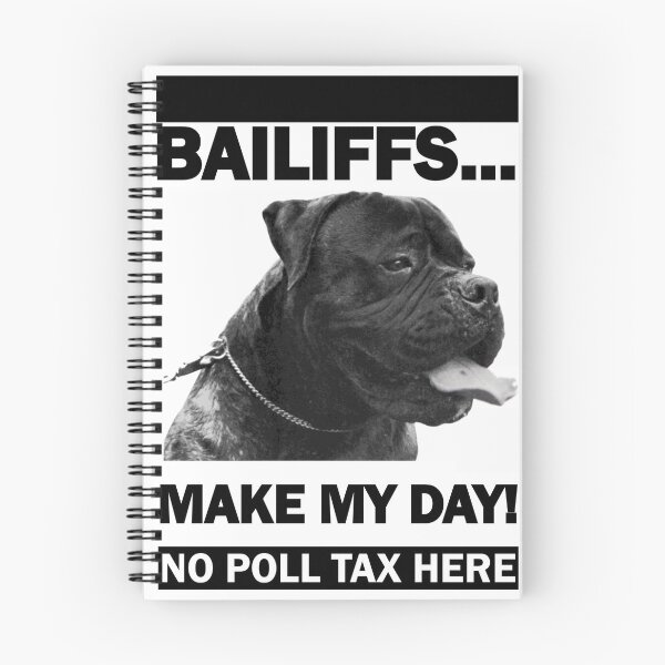Item preview, Bailiffs Make My Day designed and sold by Radical Poster Collective.