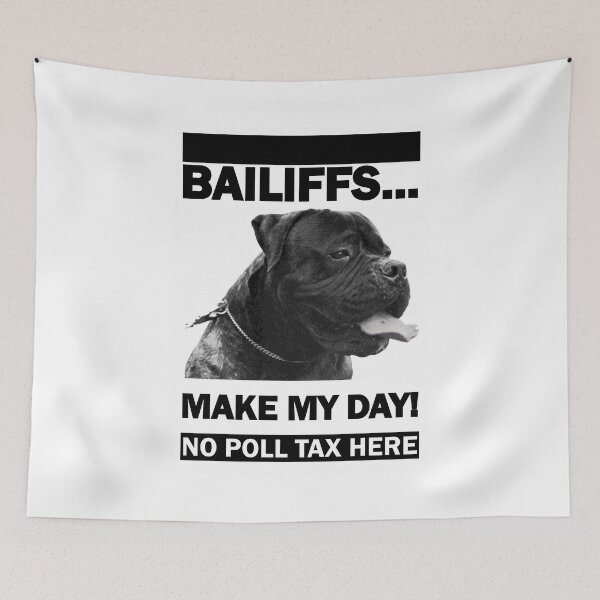 Item preview, Bailiffs Make My Day designed and sold by Radical Poster Collective.