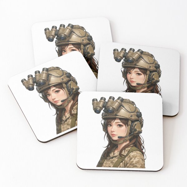 Item preview, Tactical NVG Girl - Night Operations Aesthetic designed and sold by RAWLIFEGRAPHIC.