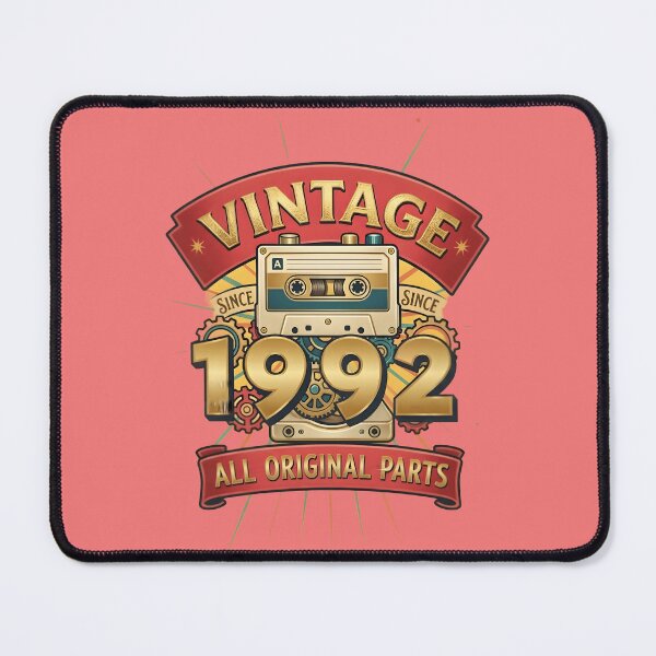 Item preview, Vintage 1992 All Original Parts Retro Cassette Design designed and sold by L&L.