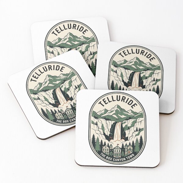 Item preview, Vintage Telluride Colorado Box Canyon Mountain Waterfall designed and sold by k3rstman1.