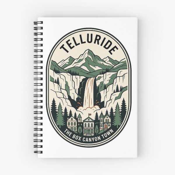 Item preview, Vintage Telluride Colorado Box Canyon Mountain Waterfall designed and sold by k3rstman1.