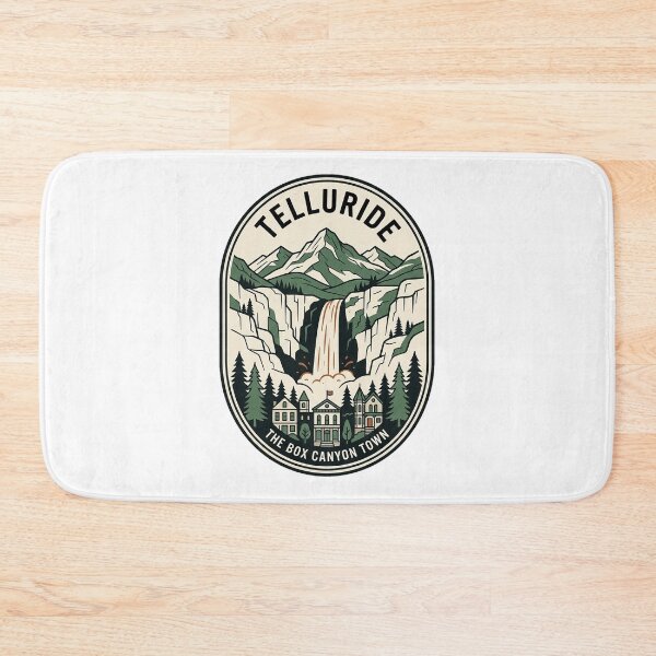Item preview, Vintage Telluride Colorado Box Canyon Mountain Waterfall designed and sold by k3rstman1.