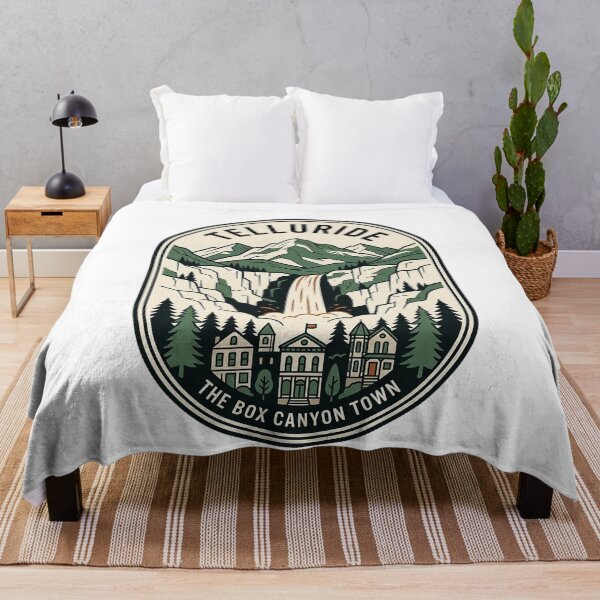 Item preview, Vintage Telluride Colorado Box Canyon Mountain Waterfall designed and sold by k3rstman1.