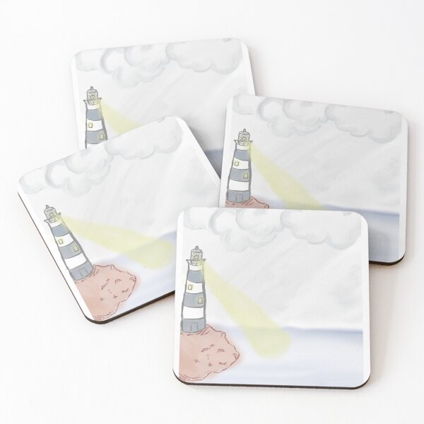 Item preview, Lighthouse on Stormy Ocean designed and sold by MossBerry.