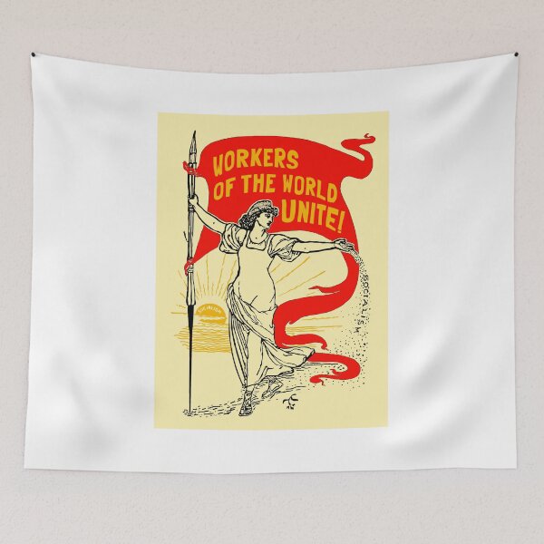 Item preview, Workers of the World Unite! designed and sold by Radical Poster Collective.
