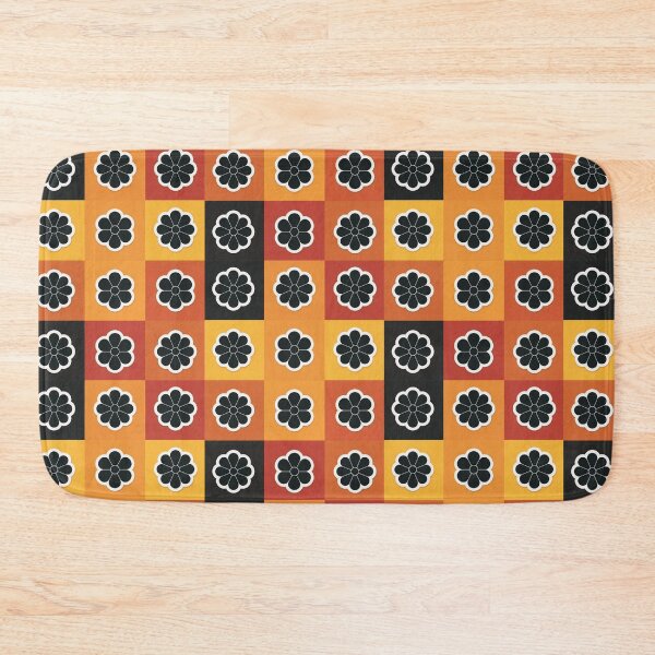 Item preview,  Daisies on orange designed and sold by uunaa.
