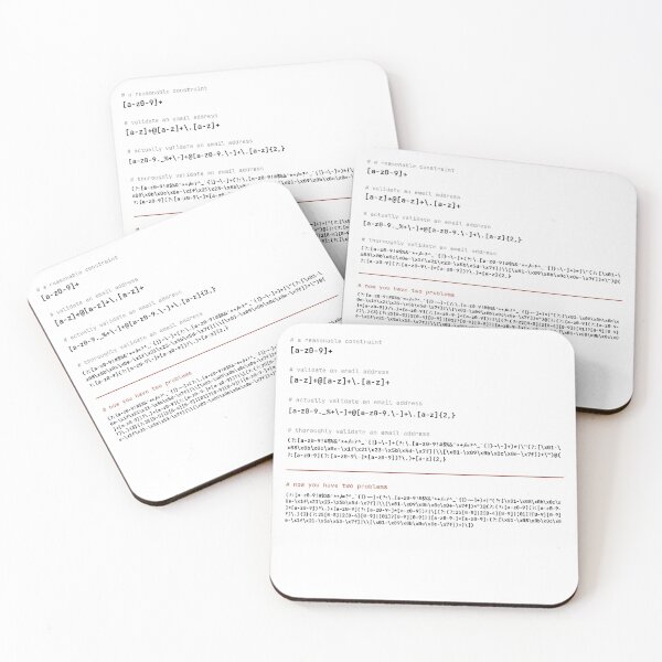 Item preview, Now You Have Two Problems Regex, Developer Gift designed and sold by LatentGoods.