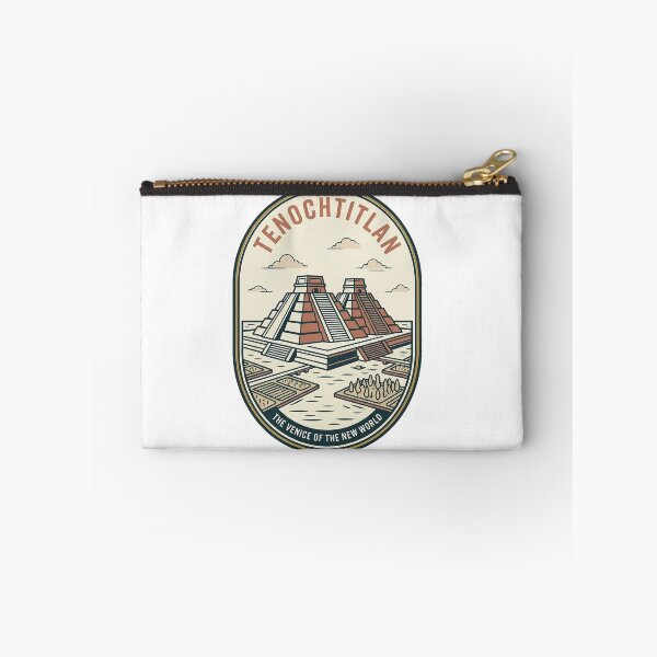 Item preview, Vintage Tenochtitlan Aztec Templo Mayor Travel Badge designed and sold by k3rstman1.