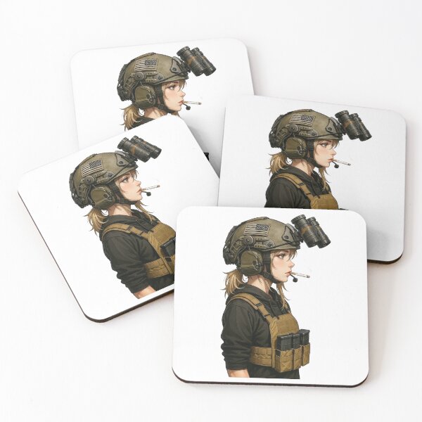Item preview, Tactical NVG Girl - Night Operations Aesthetic designed and sold by RAWLIFEGRAPHIC.