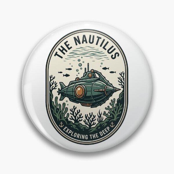 Item preview, Steampunk Nautilus Submarine Underwater Sea Exploration designed and sold by k3rstman1.