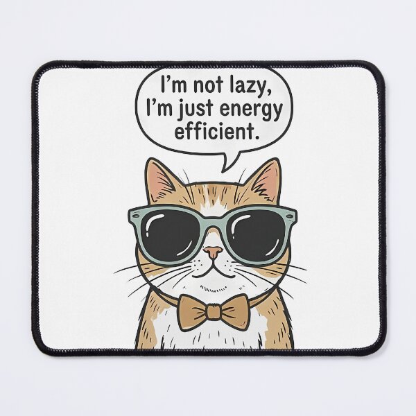 Item preview, Funny Lazy Cat designed and sold by Surojit Das.