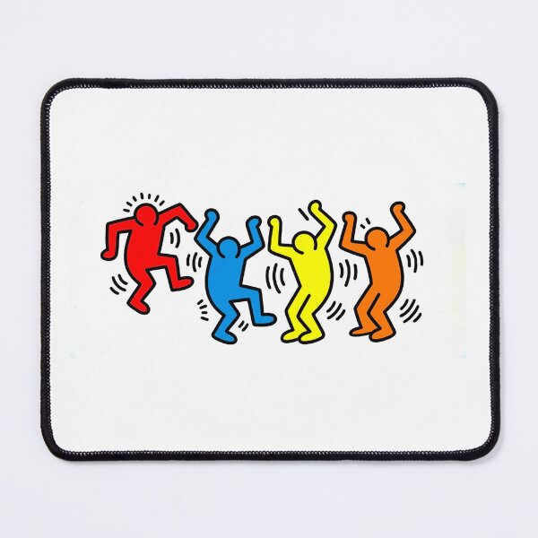 Item preview, Vibrant Pop Art Dancing Figures designed and sold by rarekicksnyc.